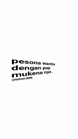 no miror pap mukena