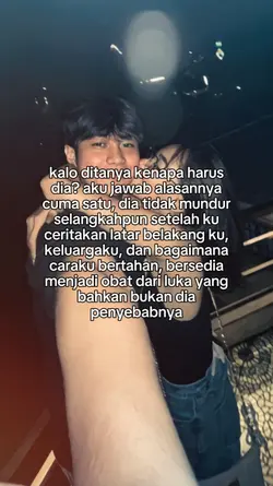 knapa harus dia? 