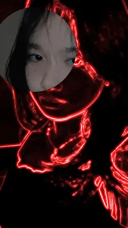 neon outline 