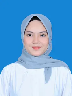 latar foto biru 
