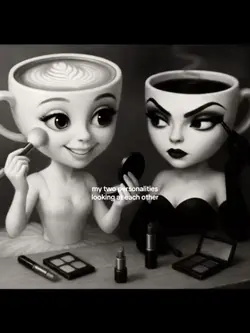 my 2 personalities  
