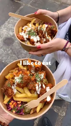 I like to eat eat