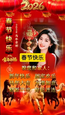 春节快乐