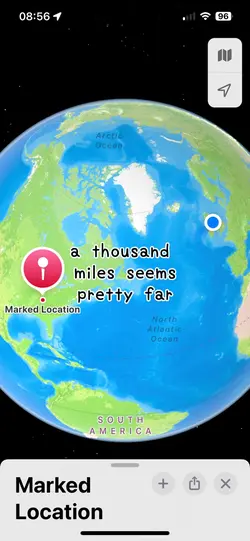 a thousand miles