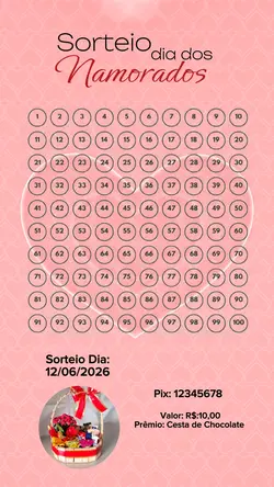 RIFA DIA  NAMORADOS