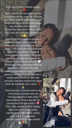 parabéns amiga 