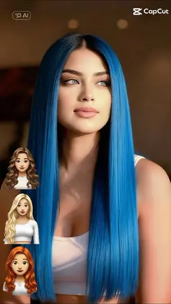 mudança de cabelo