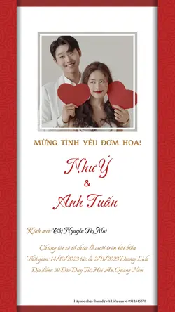 Mẫu thiệp cưới