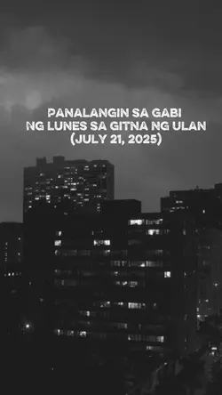 Panalangin sa Gabi