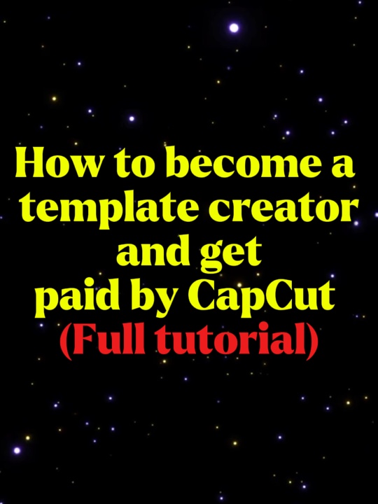 capcut template cover