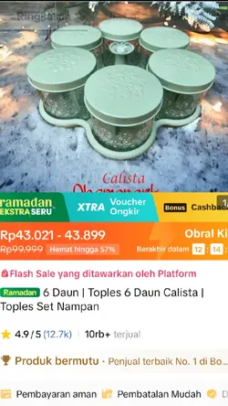 Template jualan