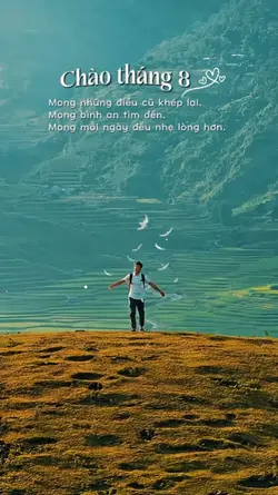 Chào tháng 8