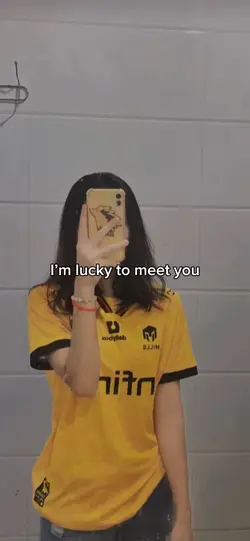 I’m lucky to meet u