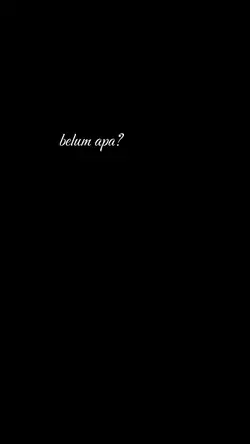 belum siap