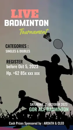 TOURNAMENT BADMINTON