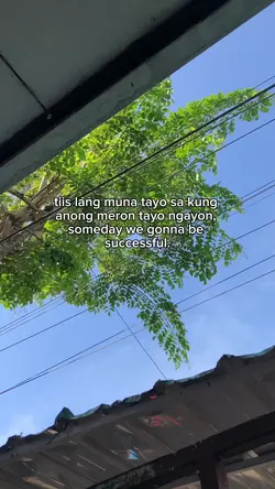 tiis lang muna tayo 