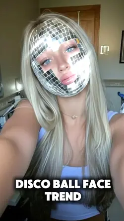 Disco ball face 