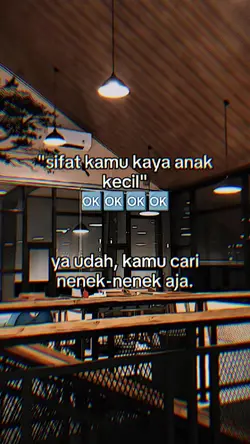 sifat kamu kaya anak