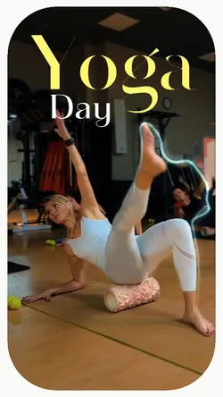 Yoga day pilates