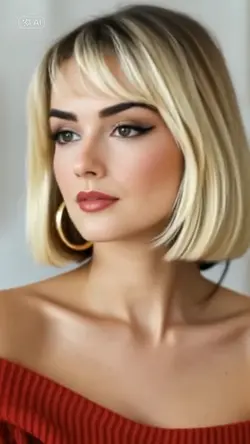 Cabelo com Franja