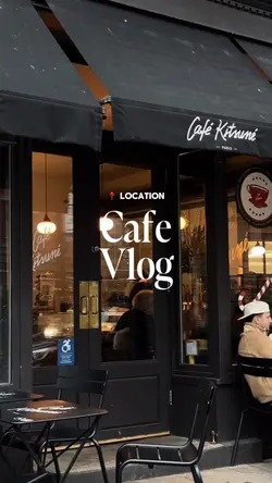cafe vlog