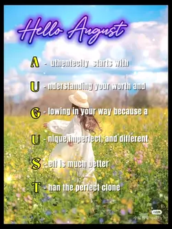 Hello August