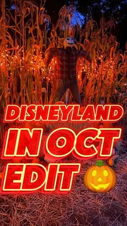 Disneyland in Oct 🎃🧡