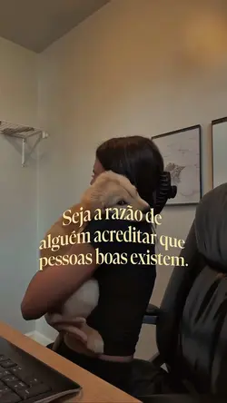 Vídeo com frase