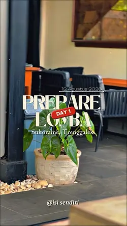 PREPARE LOMBA