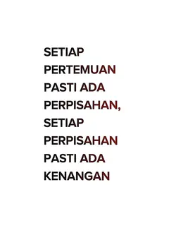 Setiap Pertemuan