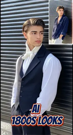 Ai 1800s outfit 