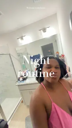 Night routine 
