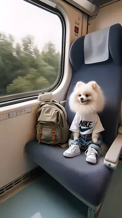 Cute ai dog video 