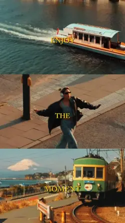 enjoy the moment