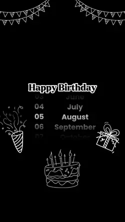 HBD 5 August 2025