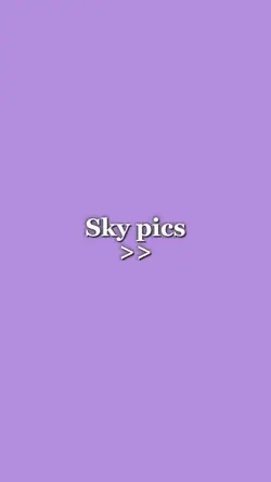 Sky pics