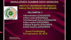 Tugas manajemen sdm 