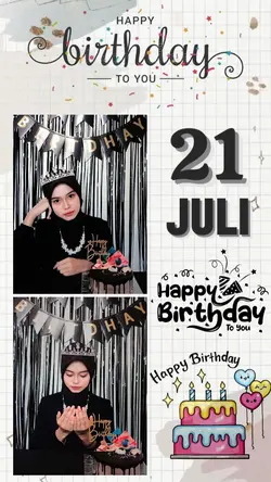 21 Juli Ultah