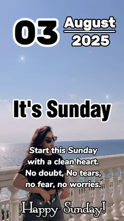 happy Sunday! 