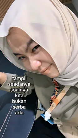 tampil seadanya