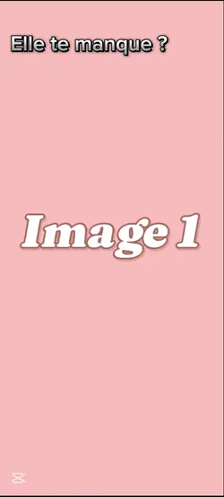 Elle te manque ?