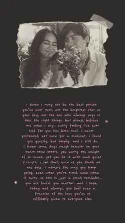 you are loved, alwys