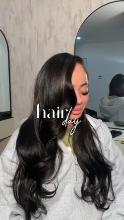 hair day🤍