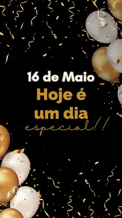 Parabéns - 16 maio