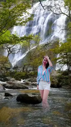 Ghép Ảnh Cảnh Suối 