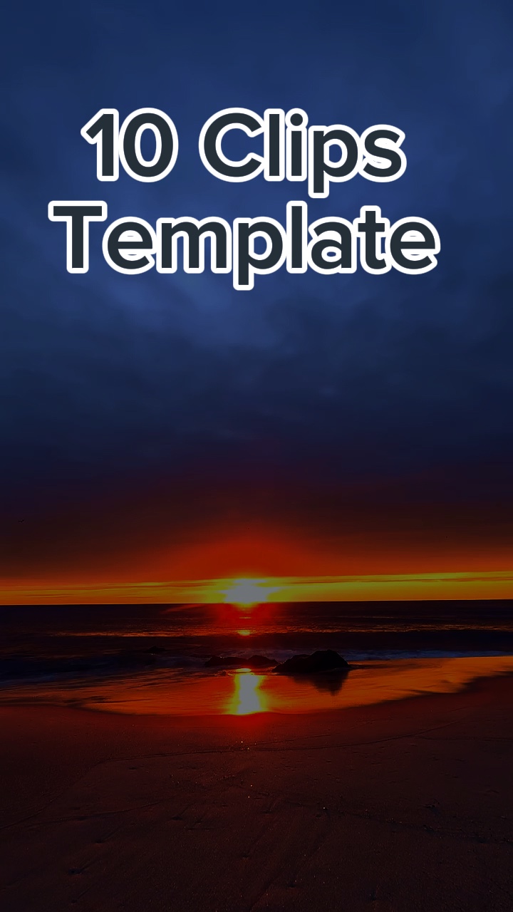 capcut template cover