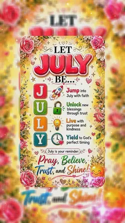 Welcome July 2026