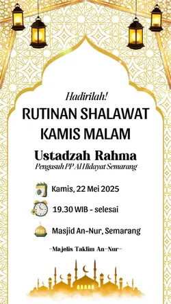 shalawat template