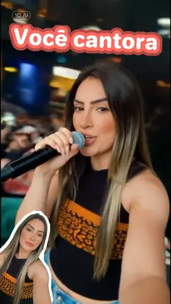 Você cantora 