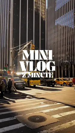 2 minutes vlog